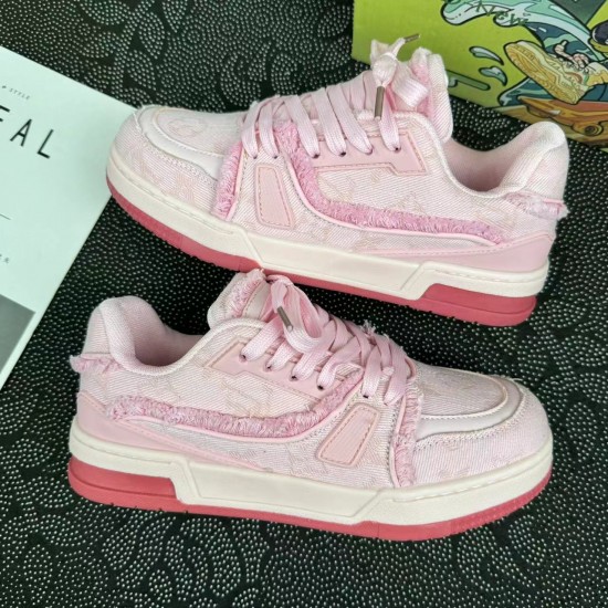 Couple Sports Casual Board Shoes Denim Edge Retro Sneakers Couple Sports Casual Board Shoes Denim Edge Retro Sneakers