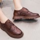 Vintage Brogues Women's Lace Up Loafers Vintage Brogues Women's Lace Up Loafers