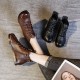 Womens Ankle Boots Flat Soft Sole Comfortable Zipper Lace Up Shoes Womens Ankle Boots Flat Soft Sole Comfortable Zipper Lace Up Shoes