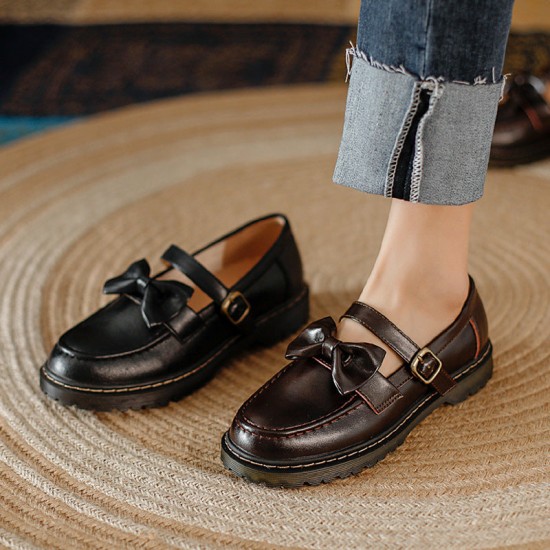 Japanese Preppy Style Retro Mary Jane Shoes Women's Shoes Japanese Preppy Style Retro Mary Jane Shoes Women's Shoes