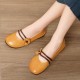 Womens Handmade Flower Leather Flat Soft Sole Shoes Womens Handmade Flower Leather Flat Soft Sole Shoes
