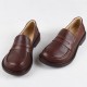 Handmade Women Loafers Big Toe Comfortable Soft Leather Shoes Handmade Women Loafers Big Toe Comfortable Soft Leather Shoes