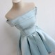 Pleated Satin Homecoming Dress With Off Shoulder Pleated Satin Homecoming Dress With Off Shoulder
