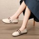 Womens Handmade Flower Leather Flat Soft Sole Shoes Womens Handmade Flower Leather Flat Soft Sole Shoes