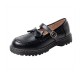Womens Flat Vintage Buckle Bow Mary Jane Shoes Womens Flat Vintage Buckle Bow Mary Jane Shoes