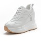 Womens Wedge Platform Sneakers High Hidden Heel Sneakers Womens Wedge Platform Sneakers High Hidden Heel Sneakers