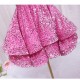 Sequined Neckless Backless Double-layered Swing Homecoming Dress Sequined Neckless Backless Double-layered Swing Homecoming Dress