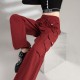 Womens Cotton Drawstring Waist Wide Leg Cargo Pants Womens Cotton Drawstring Waist Wide Leg Cargo Pants
