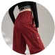 Womens Cotton Drawstring Waist Wide Leg Cargo Pants Womens Cotton Drawstring Waist Wide Leg Cargo Pants