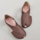 Women's Handmade Leather Side Hollow Out Breathable Comfort Sandals Women's Handmade Leather Side Hollow Out Breathable Comfort Sandals
