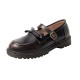 Womens Flat Vintage Buckle Bow Mary Jane Shoes Womens Flat Vintage Buckle Bow Mary Jane Shoes