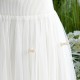 Women's High-Waist Mesh Double Layers Tulle Skirt Women's High-Waist Mesh Double Layers Tulle Skirt
