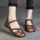 Soft Leather Womens Sandals Summer Gladiator Flats Soft Leather Womens Sandals Summer Gladiator Flats