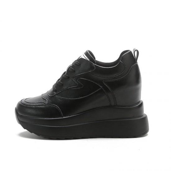 Womens Wedge Platform Sneakers High Hidden Heel Sneakers Womens Wedge Platform Sneakers High Hidden Heel Sneakers