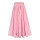 French Pink Swing A-Line Pleated Skirt French Pink Swing A-Line Pleated Skirt