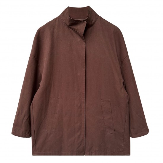 Cstand Collar Japanese Style Oversize Coat Cstand Collar Japanese Style Oversize Coat