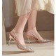 Womens Sequins Pointed Toe Stiletto Heels Wedding Shoes Womens Sequins Pointed Toe Stiletto Heels Wedding Shoes