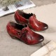 Womens Genuine Leather Heeled Boots Boho Vintage Shoes Womens Genuine Leather Heeled Boots Boho Vintage Shoes