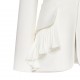 Women's Spring and Fall Hem Splicing Pressure Pleat Blazer Women's Spring and Fall Hem Splicing Pressure Pleat Blazer