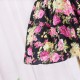 Vintage Floral Short Gown Homecoming Dress Vintage Floral Short Gown Homecoming Dress