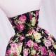 Vintage Floral Short Gown Homecoming Dress Vintage Floral Short Gown Homecoming Dress