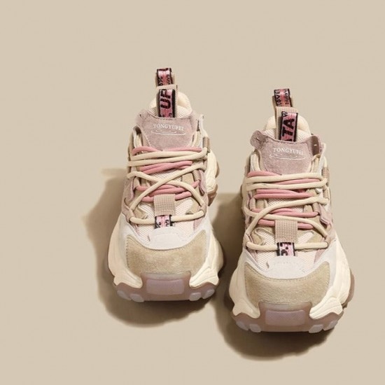 Women's Leather Platform Sneakers Women's Leather Platform Sneakers