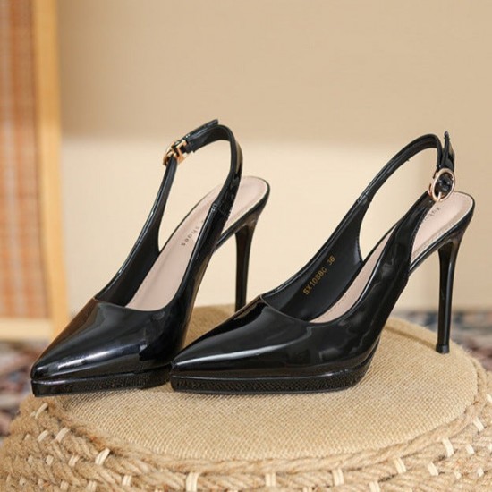 Womens Slingback Pointed Toe Pump High Heels Womens Slingback Pointed Toe Pump High Heels