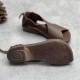 Summer Handmade Leather Cross-Strap Sandals for Women Shoes Summer Handmade Leather Cross-Strap Sandals for Women Shoes
