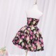 Vintage Floral Short Gown Homecoming Dress Vintage Floral Short Gown Homecoming Dress