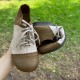Retro Round Toe Flats For Women Lace Up Shoes Retro Round Toe Flats For Women Lace Up Shoes
