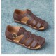 Women's Handmade Leather Closed Toe Casual Fisherman Sandals Women's Handmade Leather Closed Toe Casual Fisherman Sandals