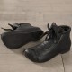 Women's Vintage Ankle Boots Round Head Flat Leather Boots Women's Vintage Ankle Boots Round Head Flat Leather Boots