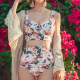 Women Summer Camisole Printing Swimsuit Push-Up Bikini Set Beachwear Women Summer Camisole Printing Swimsuit Push-Up Bikini Set Beachwear