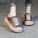 Leather Comfortable Casual Platform Sneakers for Women Leather Comfortable Casual Platform Sneakers for Women
