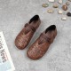 Women's Round Toe Woven Style Velcro Flats Shoes Women's Round Toe Woven Style Velcro Flats Shoes