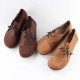 Handmade Leather Loafers Vintage Mori Style Flats Women's Shoes Handmade Leather Loafers Vintage Mori Style Flats Women's Shoes