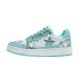 Green Y2K Tennis Star Lace Up Sneakers for Men Women Green Y2K Tennis Star Lace Up Sneakers for Men Women