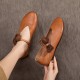 Womens Handmade Bow Comfort Pointed Toe Cowhide Leather Flats Womens Handmade Bow Comfort Pointed Toe Cowhide Leather Flats