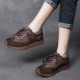 Women's Flat Leather Patchwork Casual Tennis Shoes Sneakers Women's Flat Leather Patchwork Casual Tennis Shoes Sneakers