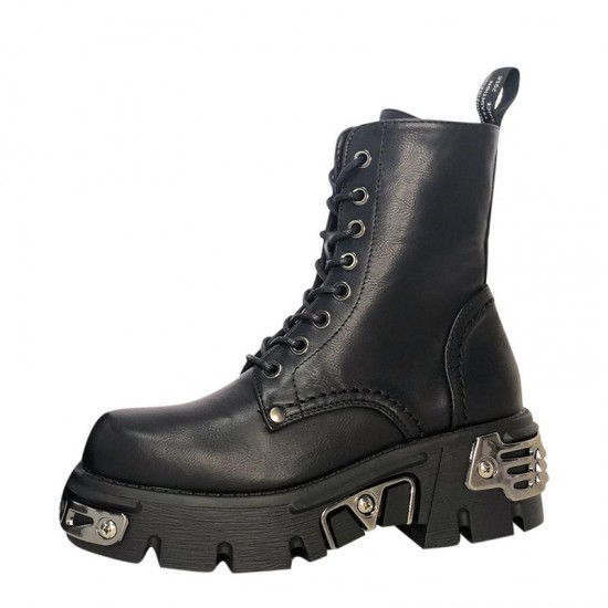 Womens Gothic High Top Motorcycle Boots Womens Gothic High Top Motorcycle Boots