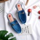 Womens Velvet Heart Oxford Slide Slip On Flat Mules Womens Velvet Heart Oxford Slide Slip On Flat Mules