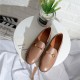 Women Classic Metal Buckle Leather Loafers Flat Shoes Women Classic Metal Buckle Leather Loafers Flat Shoes
