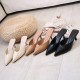 Womens Simplicity Stiletto Shoes Mules Womens Simplicity Stiletto Shoes Mules