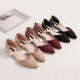 Womens Pearl Buckle Pointed Toe Flat Shoes Womens Pearl Buckle Pointed Toe Flat Shoes
