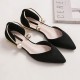 Womens Pearl Buckle Pointed Toe Flat Shoes Womens Pearl Buckle Pointed Toe Flat Shoes
