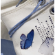 Japanese Harajuku Graffiti Butterfly High-top Canvas Shoes Japanese Harajuku Graffiti Butterfly High-top Canvas Shoes