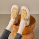 Women's Cut-out Comfort Closed-toe Leather Sandal Women's Cut-out Comfort Closed-toe Leather Sandal