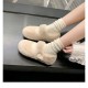 Women Faux-Fur Loafers Cute Winter Fleece Flat Casual Shoes Women Faux-Fur Loafers Cute Winter Fleece Flat Casual Shoes