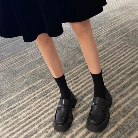 Platform Loafers Wide Feet Fat Foot Women's Shoes Platform Loafers Wide Feet Fat Foot Women's Shoes