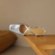 Women's Handmade Vintage Cross Buckle Summer Low Heel Sandals Women's Handmade Vintage Cross Buckle Summer Low Heel Sandals